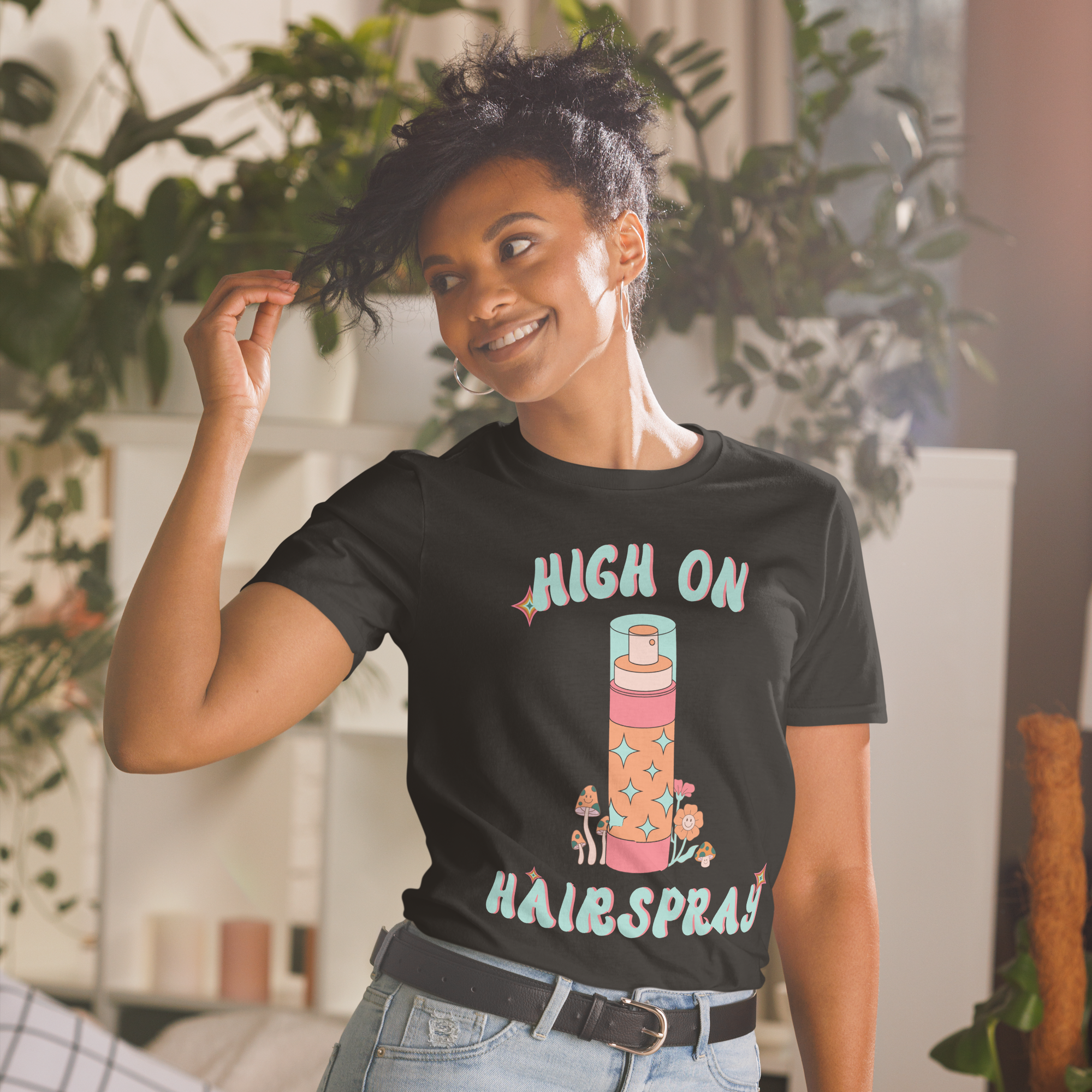 High On Hairspray Unisex Stylist T-Shirt